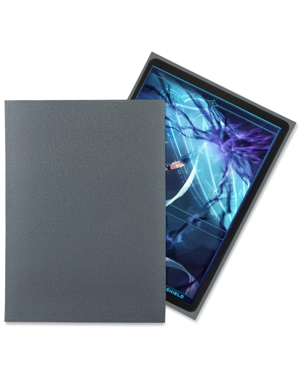 TitanShield Premium Card Sleeves 66x91mm – 150 Pack (Slate Gray) for MTG, Pokemon, One Piece, Lorcana, Flesh & Blood