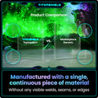 TitanShield 3x4 Inch Seamless Toploaders – 100 ct | Platinum Quality for Pokemon, MTG, Yugioh, and Kpop Photocards