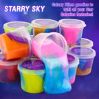 TITRITH 118-Pack Valentine Slime Party Favors Kit – Galaxy Slime Toys for Kids, Soft Putty, Classroom & Gift Bag Prizes