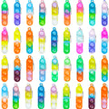 Tiusue 72 Pcs Kids Party Favors Pop Fidget Keychains – Mini Fidget Toys Bulk for Goodie Bags & Classroom Prizes