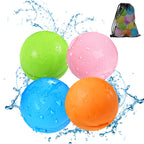 TLITLIMOM SOPPYCID Reusable Water Bomb Balloons – 4 Pack