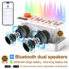 TMEHM 3-in-1 Sleep Sound Machine — 8 Sounds, Bluetooth Speaker, 12-Color Night Light