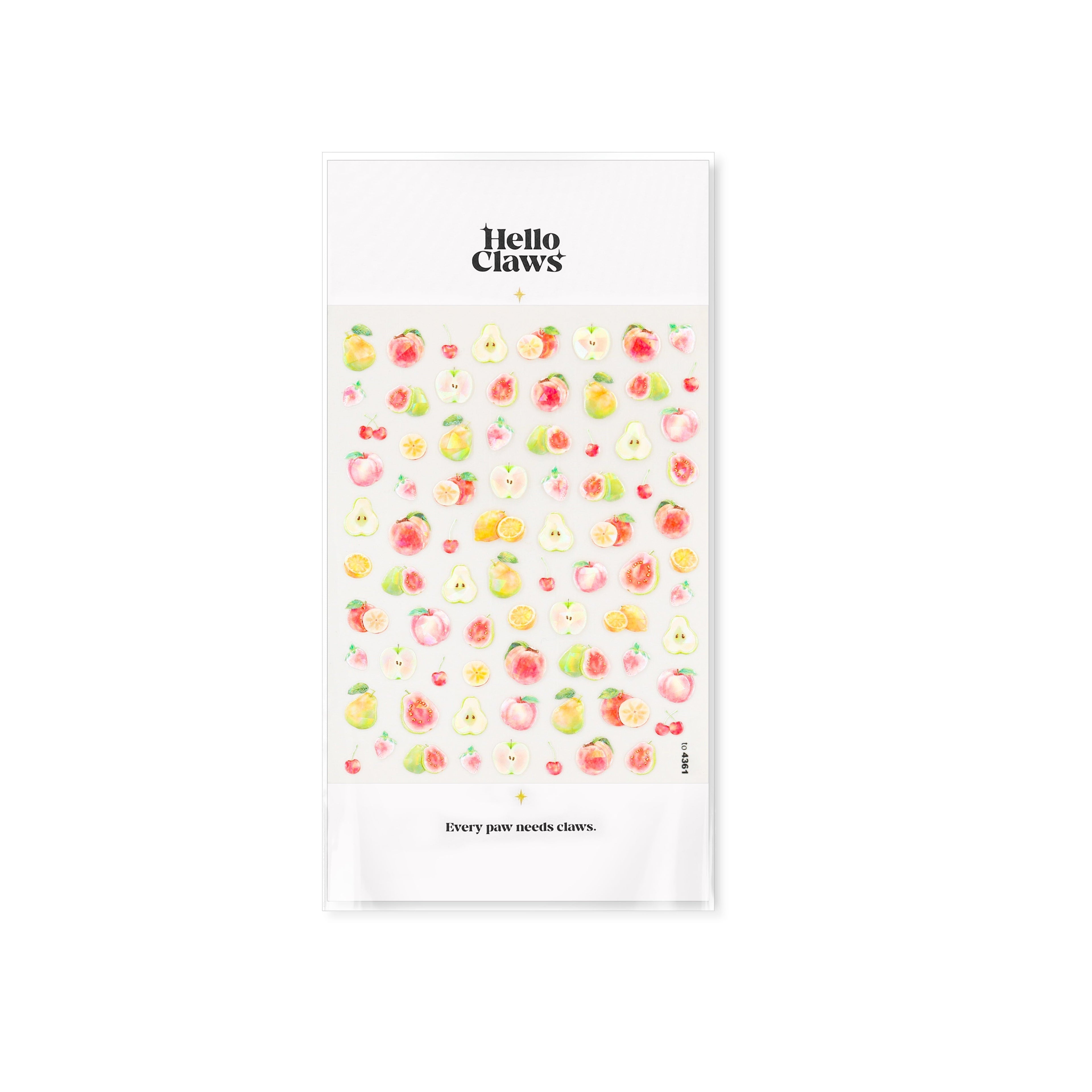Hello Claws | Fruit Party Nail Deco Sticker
