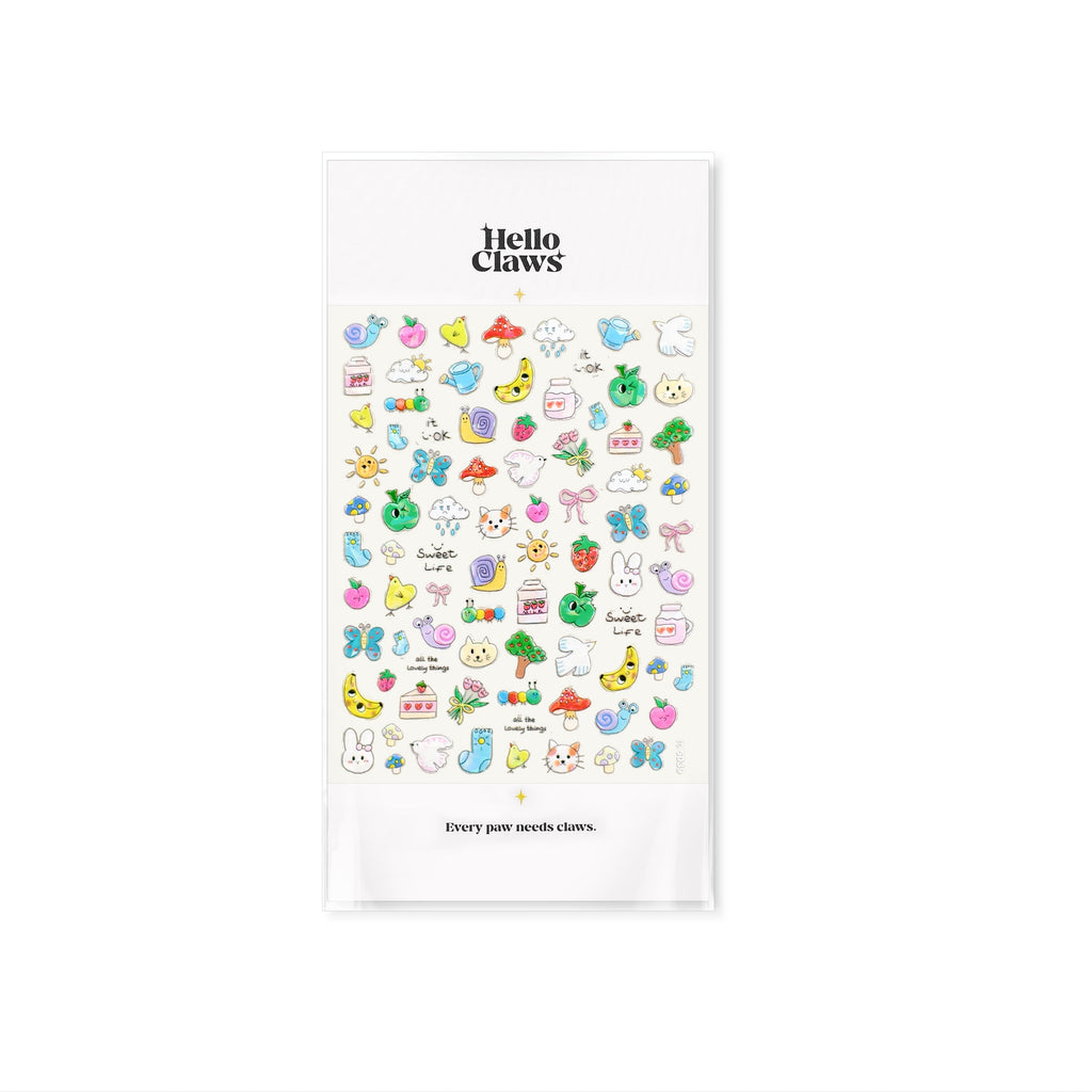 Hello Claws | Lovely Zoo Nail Deco Sticker