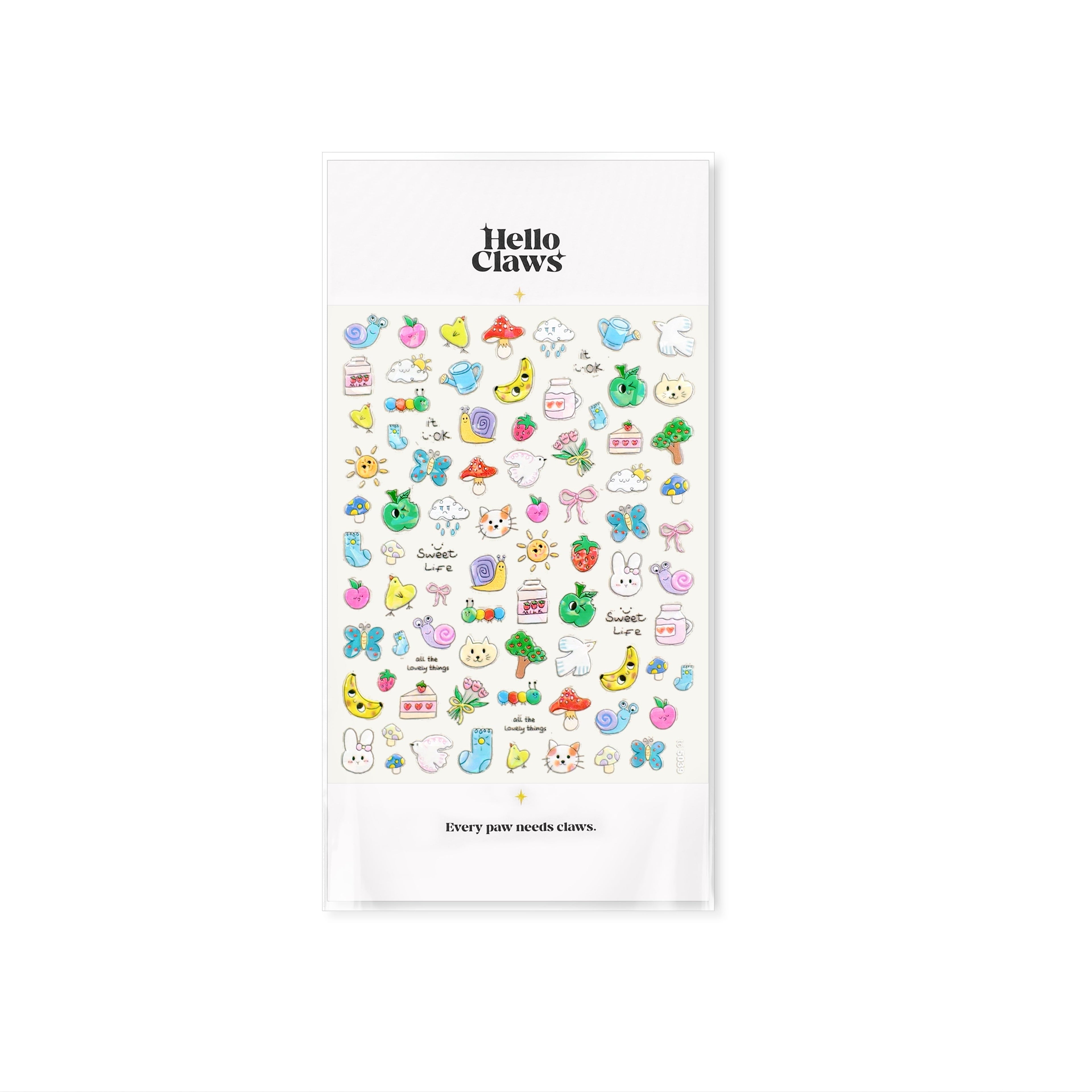 Hello Claws | Lovely Zoo Nail Deco Sticker