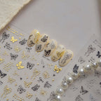 Hello Claws | Butterfly And Bowknot Hot Stamping Nail Deco Sticker