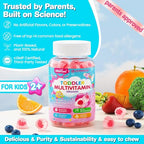 Organic Toddler Multivitamin Gummies + Omega-3 | 60Cts