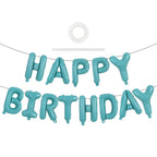 TONIFUL Cream White Happy Birthday Balloons – 40" HOME Letter Balloon + 18" Heart Balloons (2) | Durable Latex, Reusable Party Decor