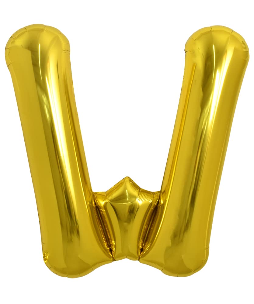 TONIFUL 40 Inch Gold Letter Balloon — Large Foil Letter Balloons for Parties