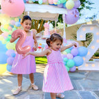 TONIFUL 16-Inch Light Pink Number Balloons (0-9) – 10 Pcs Foil Party Decor