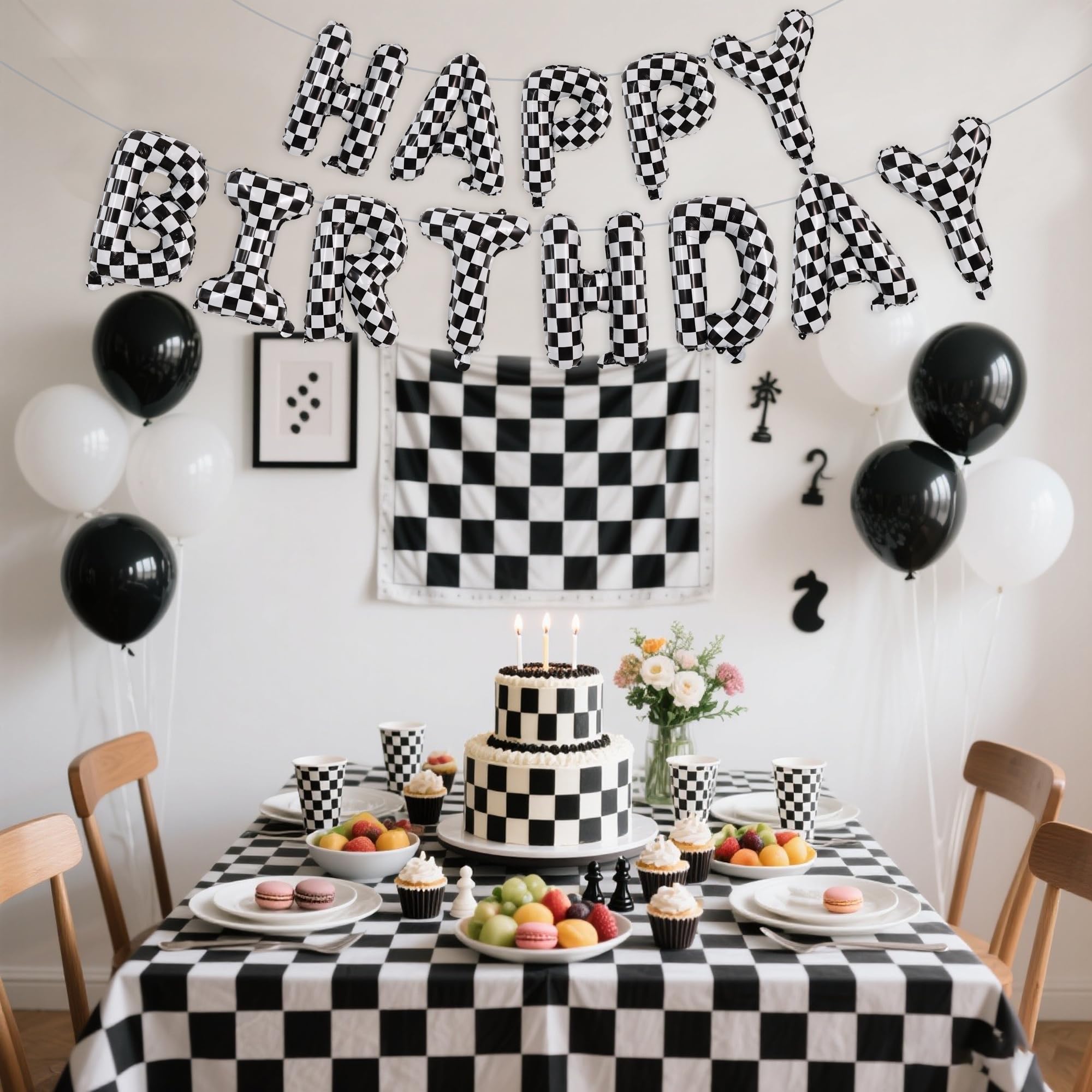TONIFUL 40-Inch Cream White HOME Letter Balloon + 2x 18-Inch Heart Balloons — Easy Inflate, Reusable Party Decor