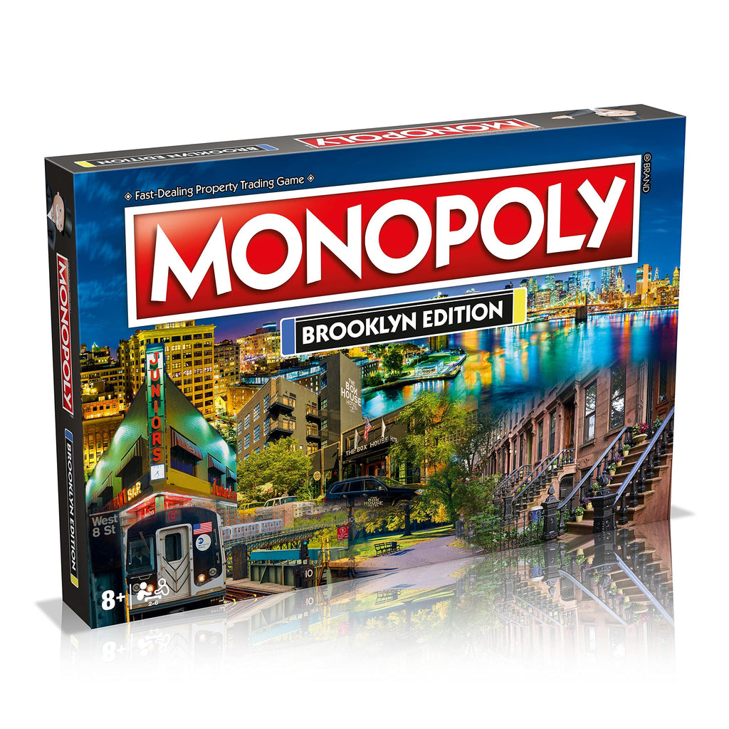 Top Trumps Monopoly Brooklyn Edition – Family Board Game for 2-6 Players (Kids 8+)