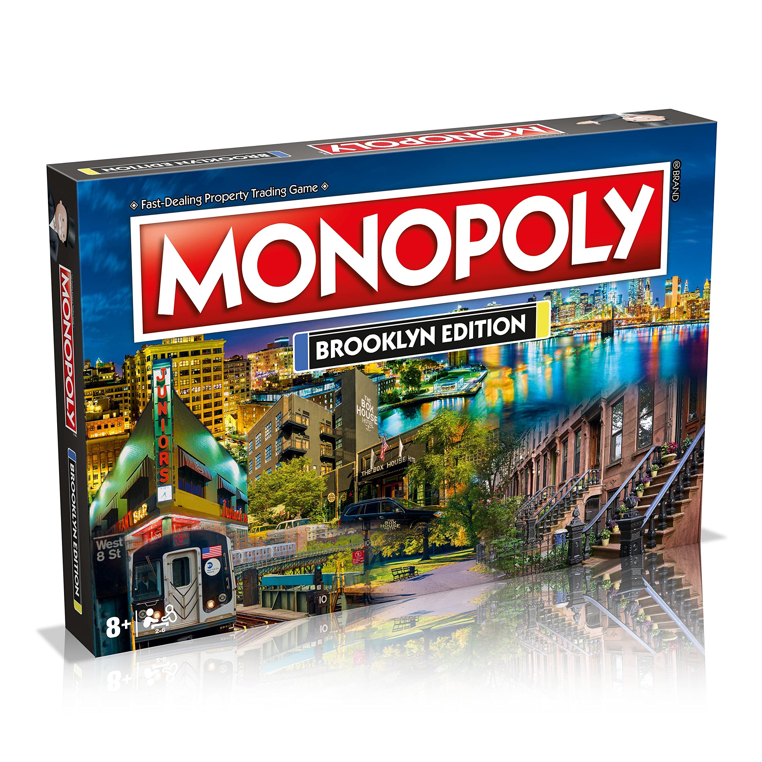 Top Trumps Monopoly Brooklyn Edition – Family Board Game for 2-6 Players (Kids 8+)