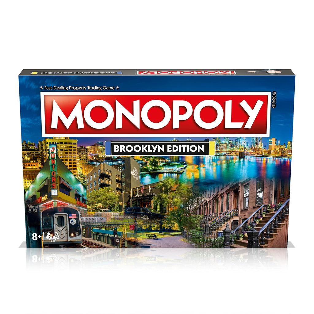 Top Trumps Monopoly Brooklyn Edition – Family Board Game for 2-6 Players (Kids 8+)