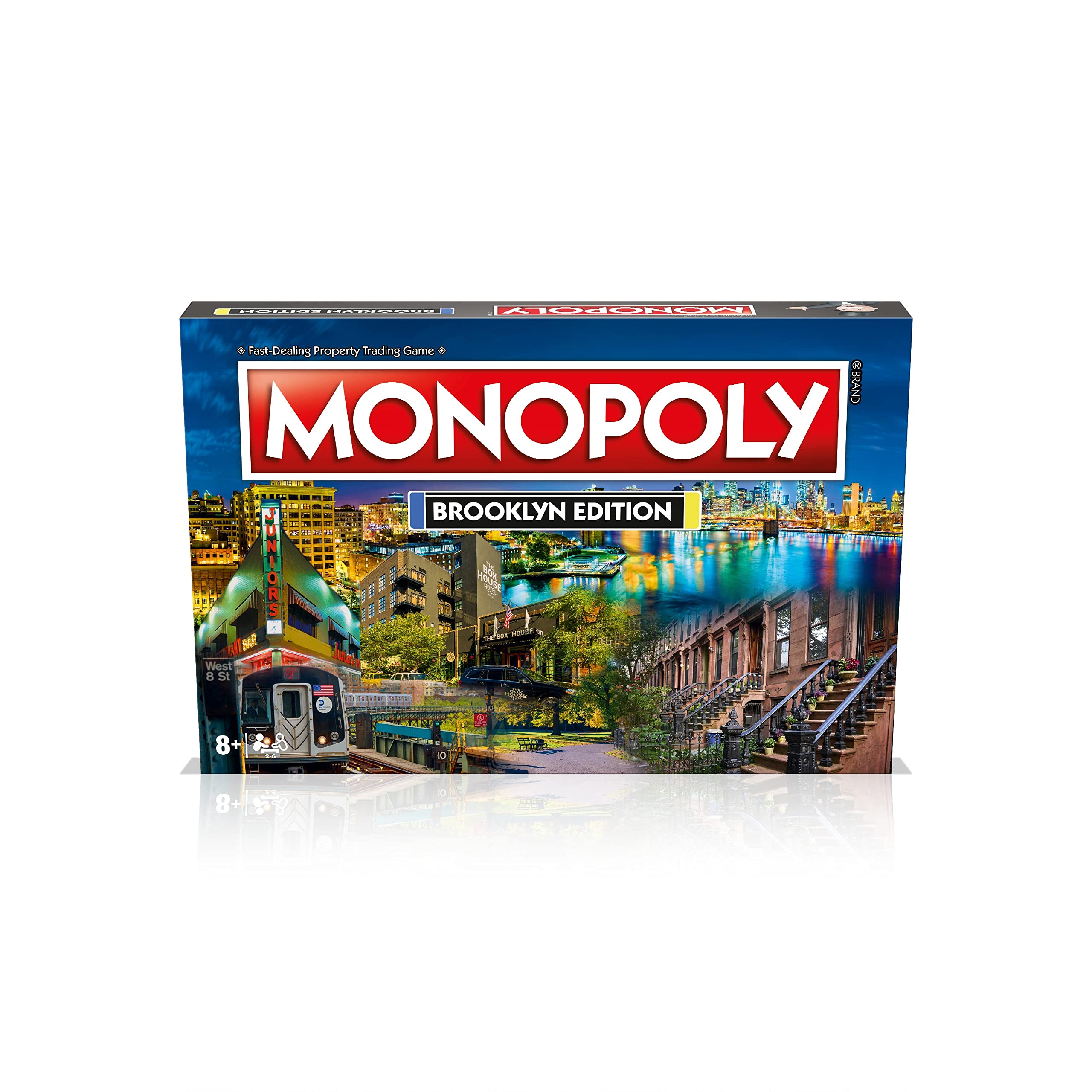 Top Trumps Monopoly Brooklyn Edition – Family Board Game for 2-6 Players (Kids 8+)