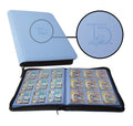 TopDeck 500 Card Ringless Zip Binder Pro – 9-Pocket TCG Binder (Blue) for Pokemon, Yu-Gi-Oh, MTG
