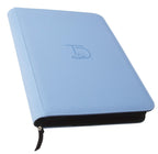 TopDeck 500 Card Ringless Zip Binder Pro – 9-Pocket TCG Binder (Blue) for Pokemon, Yu-Gi-Oh, MTG
