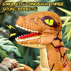 TOPMVP 2.4GHz RC Inflatable Dinosaur Toy – 360° Rotation, Sound Effects