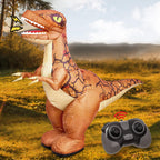 TOPMVP 2.4GHz RC Inflatable Dinosaur Toy – 360° Rotation, Sound Effects