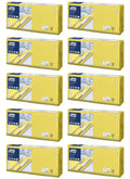 10 x 477841 Tork Yellow Lunch Napkin