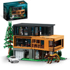 TOY PLAYER Forest House Building Set with Lights – Haunted Villa Architecture for Adults