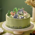 Toymany 12Pcs Forest Animal Figurines | Realistic Woodland Creatures for Cake Toppers & Play
