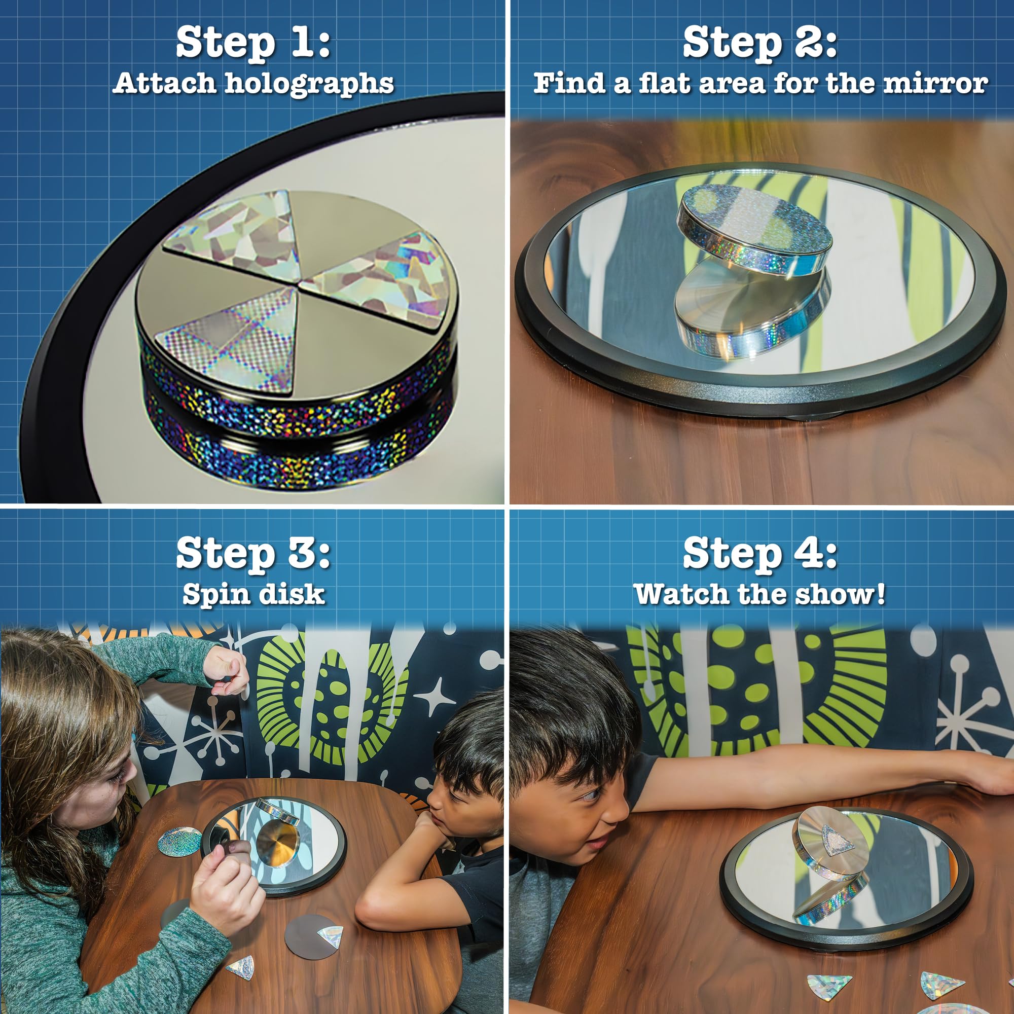 Toysmith Euler’s Disk – Mesmerizing Kinetic Desk Toy for Home, Office & STEM Fun