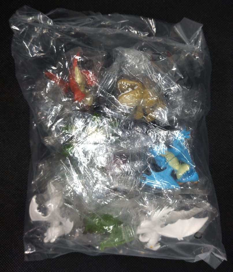 Toysvill Dragon Mini Figures Set – 12 Multicolor Cake Toppers (1.78 in)