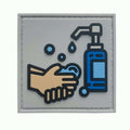 TPB Wash Your Hands With Sanitiser PVC Patch