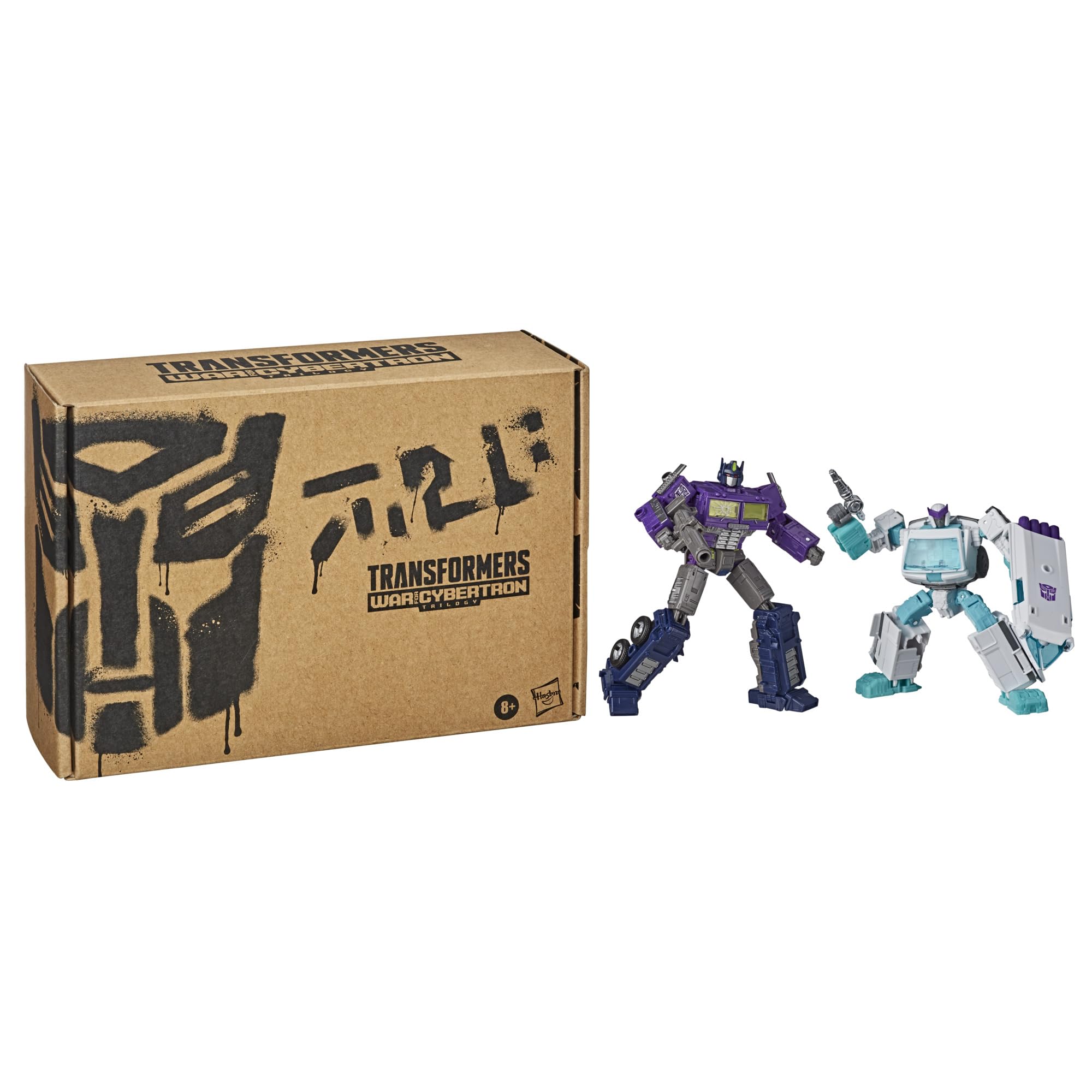 Transformers Generations Selects WFC-GS17 Shattered Glass Ratchet & Optimus Prime – Deluxe & Voyager Collector Figures