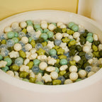 TRENDPLAY Star Ball Pit Balls 500 - Shapes for Toddlers, Party Decor & Playtime