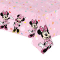 Trifoot 3-Piece Cute Cartoon Mouse Tablecloths – Pink Bow Party Plastic Covers