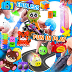 TRIRAXUS 2000 PCS Party Favors for Kids — Bulk Fidget Toys & Classroom Prizes