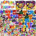 TRIRAXUS 2000 PCS Party Favors for Kids — Bulk Fidget Toys & Classroom Prizes