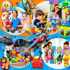 TRIRAXUS 2000 PCS Party Favors for Kids — Bulk Fidget Toys & Classroom Prizes