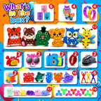 TRIRAXUS 2000 PCS Party Favors for Kids — Bulk Fidget Toys & Classroom Prizes