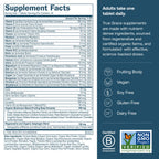 True Grace Men's 40+ Multivitamin – Fermented Minerals, Organic Adaptogens & Mushrooms