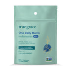 True Grace Men's 40+ One Daily Multivitamin with Fermented Minerals & Organic Adaptogens – 90 Veg Tablets