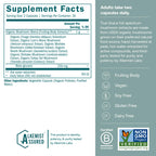 True Grace Mushroom Myco-Renew Blend - Organic Immune Support, 60 Count Capsules
