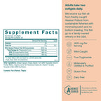 True Grace Omega-3 Fish Oil | 120 Softgels | 1400 mg EPA + DHA | Organic, Gluten Free, Soy Free