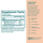 True Grace Omega-3 Fish Oil – 60 Softgels, 1400 mg EPA+DHA | Gluten Free, Organic, Soy Free