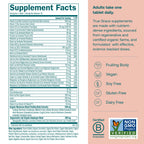 True Grace One Daily Women’s Multivitamin – Fermented Minerals, Organic Adaptogens & Mushrooms | 30 Vegan Tablets
