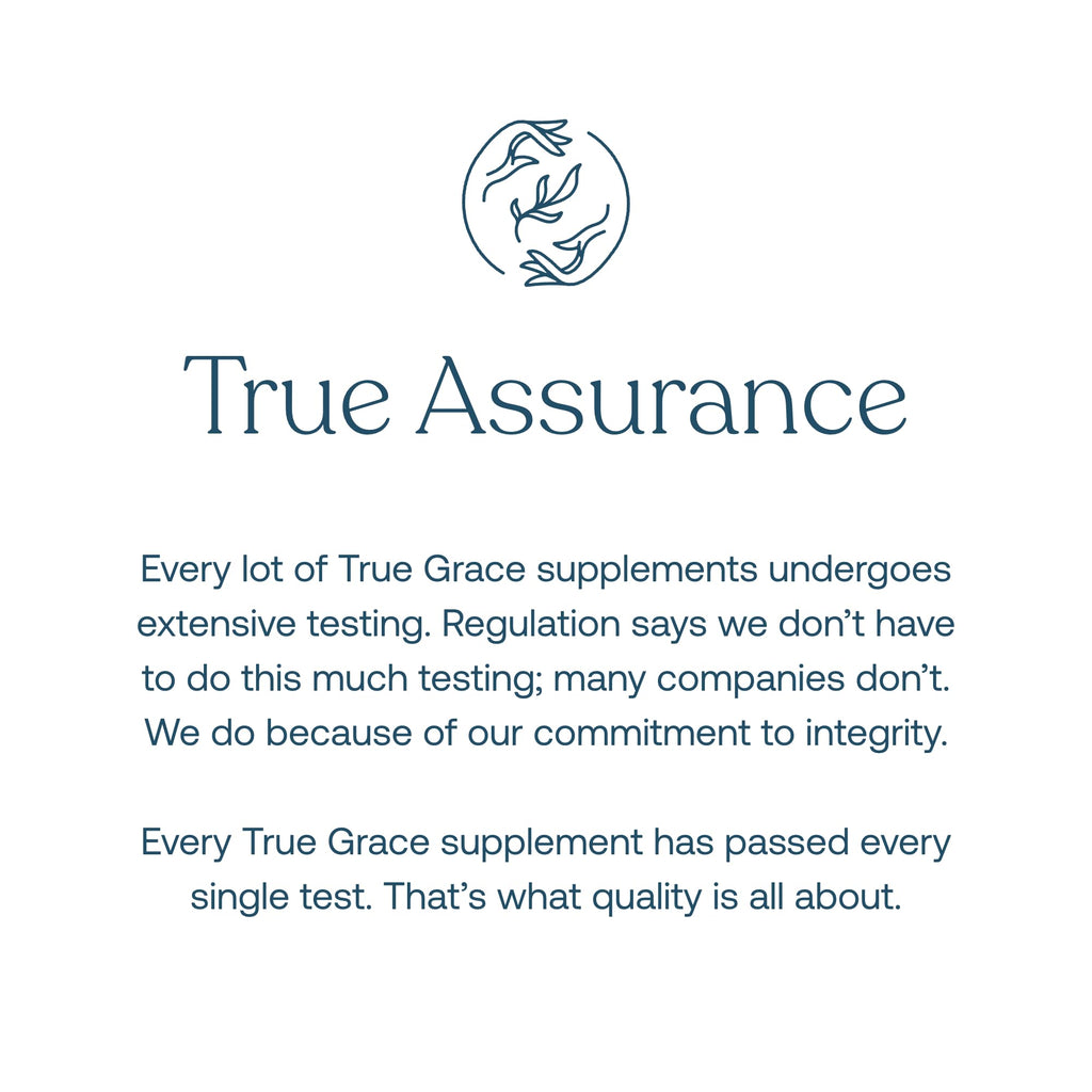 True Grace One Daily Men's Multivitamin – Fermented Minerals, Organic Mushrooms & Adaptogens (90 Vegan Tablets)