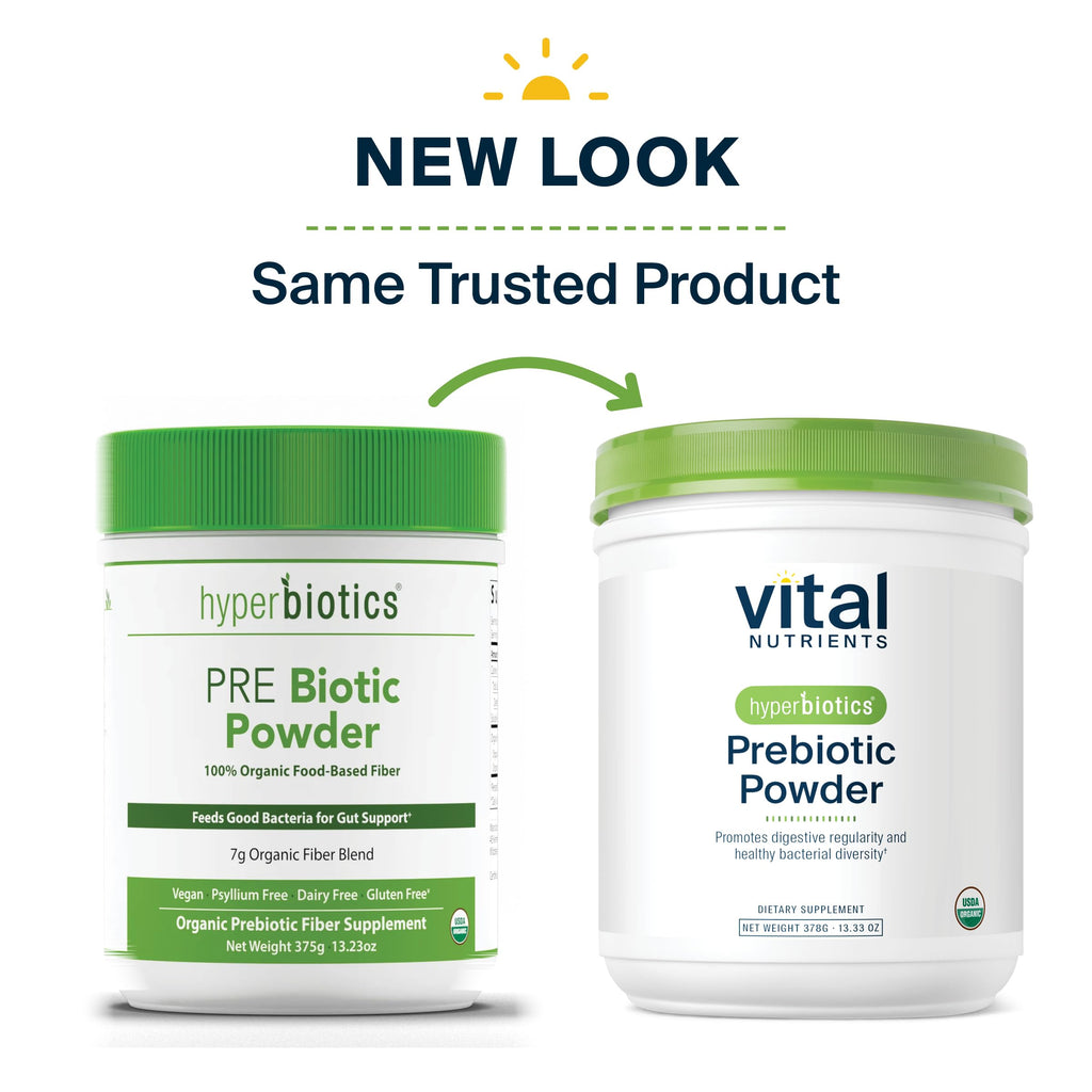 Hyperbiotics Vital Nutrients Bio-Präbiotischer Faserpulver | Darmgesundheit & Verdauungsregelmäßigkeit | 54 Portionen
