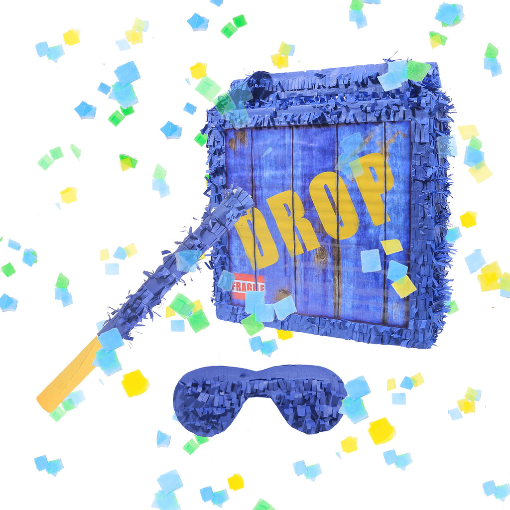 Tuoyi Drop Box Piñatas Boombox – Handmade Paper Piñata for Parties & Festivals