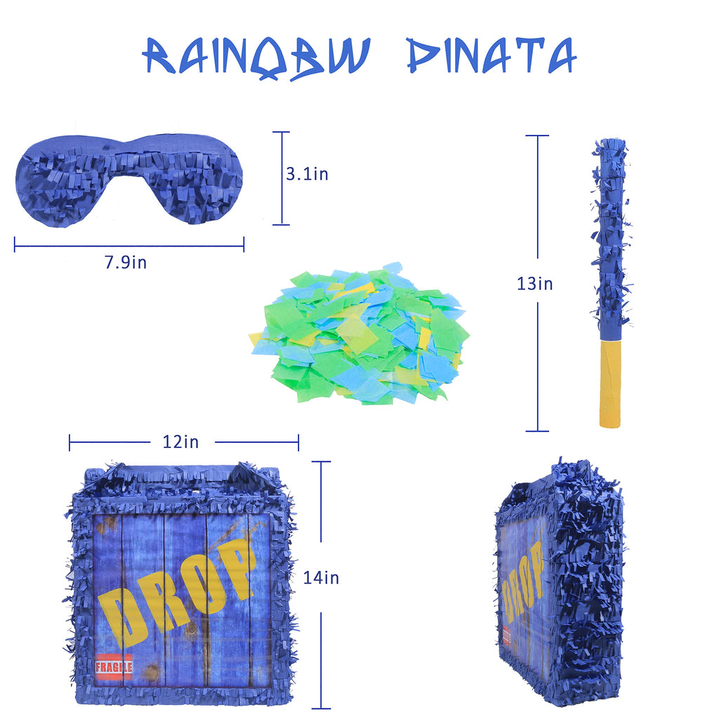 Tuoyi Drop Box Piñatas Boombox – Handmade Paper Piñata for Parties & Festivals