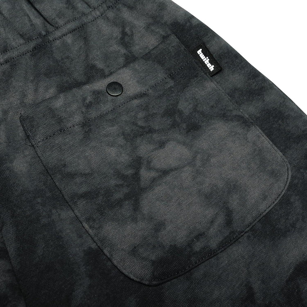 Twitch Jogger Sweatpants Black Wash Trousers With Pockets Pants