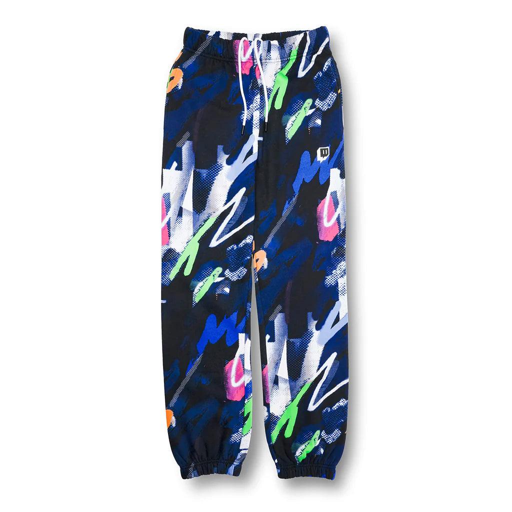 Twitch Printed Jogger Sweatpants - Trousers  Multicolor Black 2XL