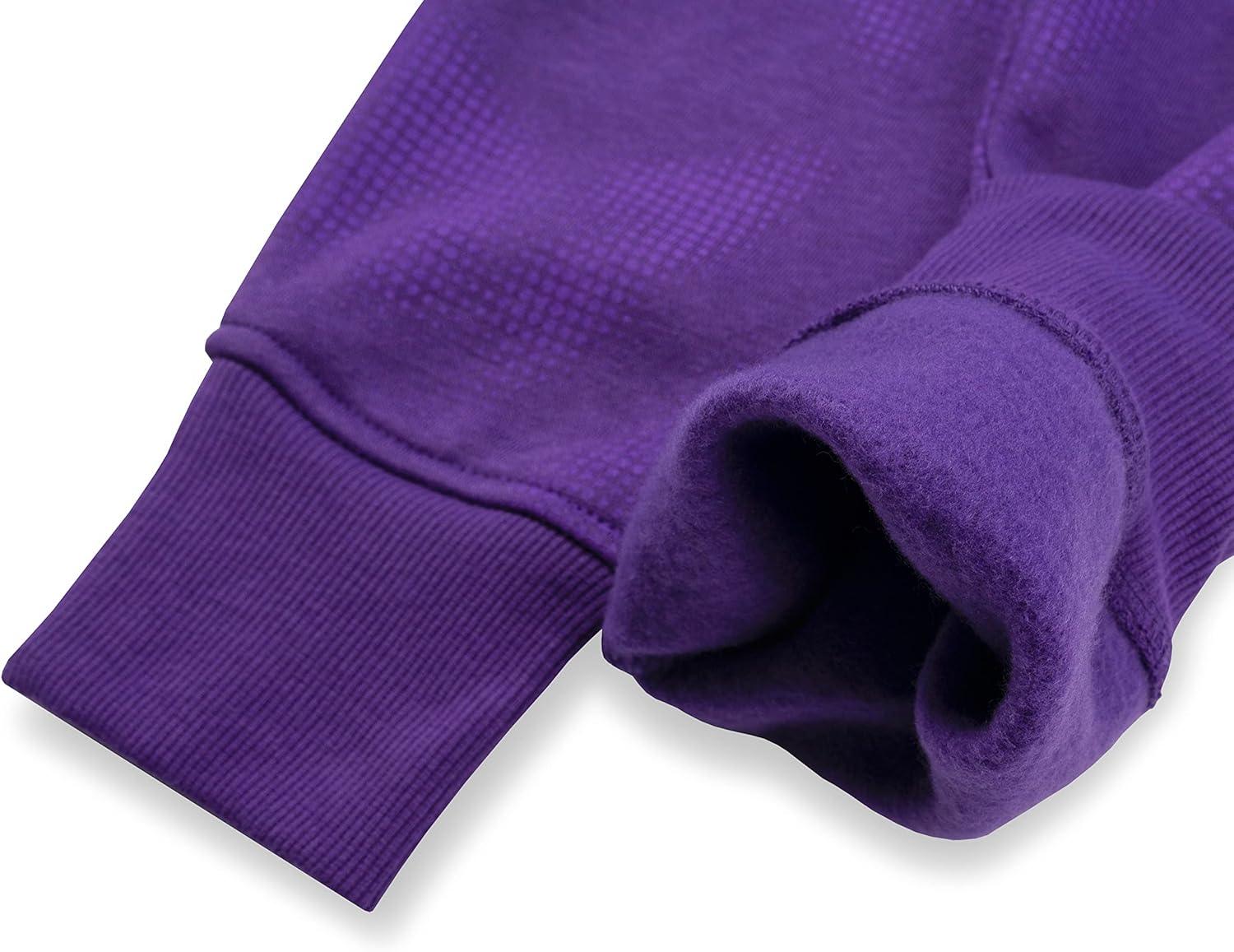 Twitch Zip Up Hoodie Purple, Full-Zip Hooded Sweatshirt, Top Hoodie - XL