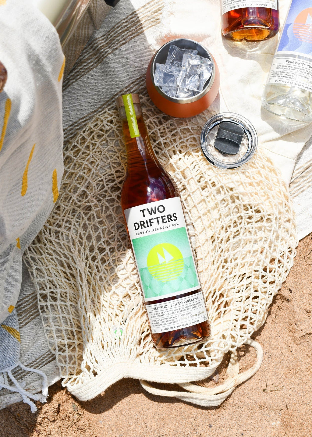 Two Drifters Overproof Spiced Pineapple Rum, 70cl